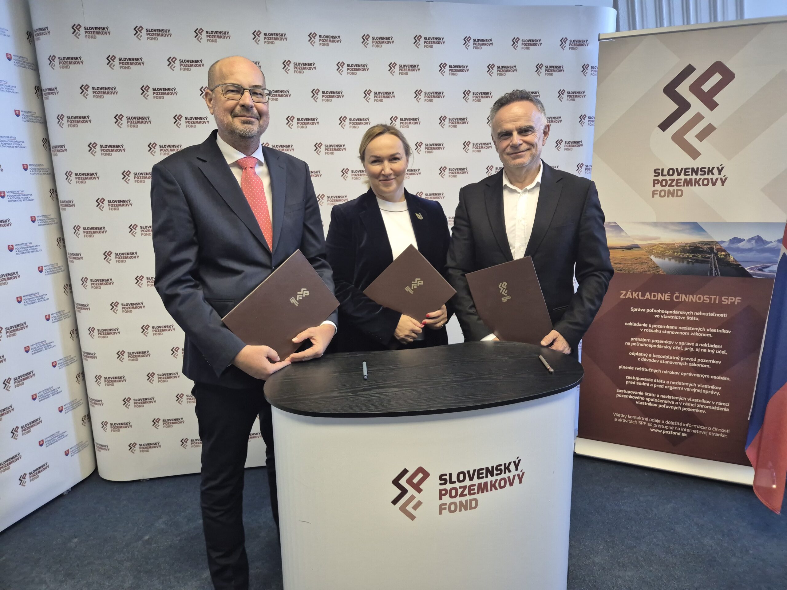 Slovenský pozemkový fond a Slovenská poľnohospodárska univerzita v Nitre uzavreli Memorandum o spolupráci