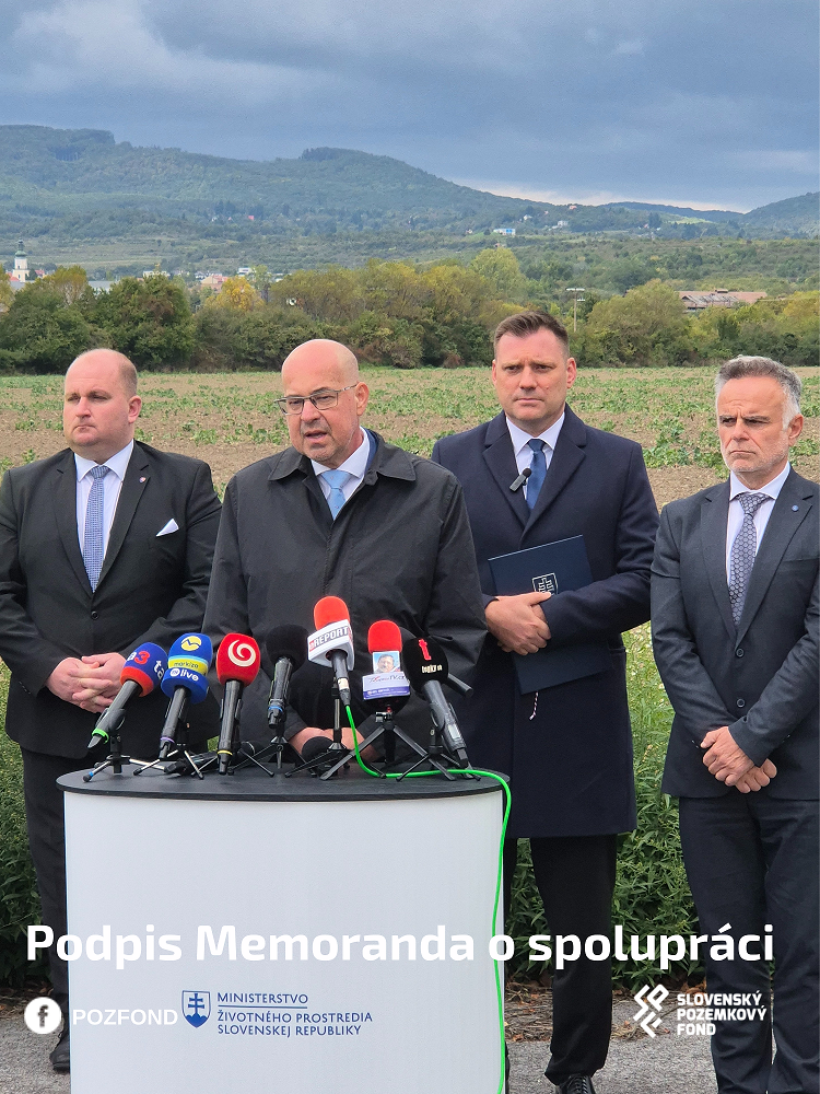 Ministerstvo pôdohospodárstva a rozvoja vidieka SR a Slovenský pozemkový fond v spolupráci s Ministerstvom životného prostredia SR ohlásili unikátny projekt ochrany a zveľaďovania viníc
