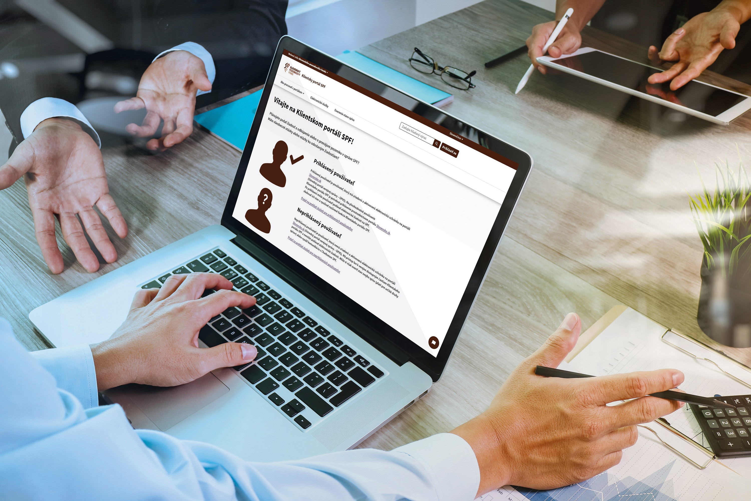 Tlačová správa- Nový Klientsky portál prináša online overenie stavu vybavenosti spisu a tiež komunikáciu s Chatbotom